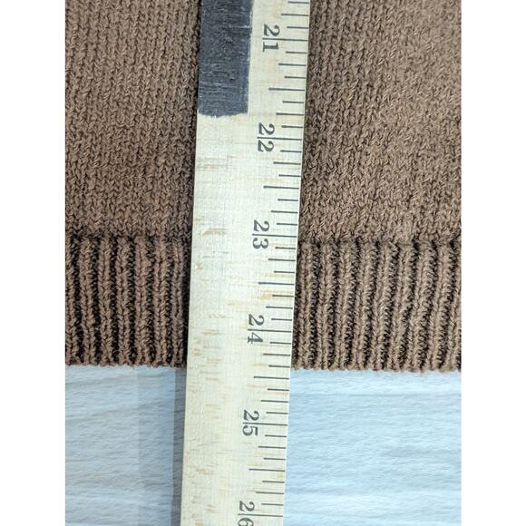 Vintage Alfred Dunner Sweater Plus Size 3X XXX Floral Beaded Embroidered Brown - Picture 10 of 10